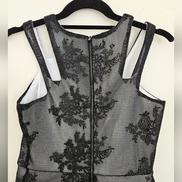 Miss Behave Girls' Adrianna Embroidered Mesh Dress NWT - Picture 5 of 10